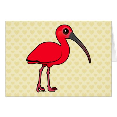 Birdorable Scarlet Ibis