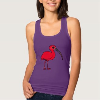 Scarlet Ibis Women's Slim Fit Racerback Tank Top