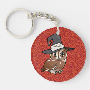 Birdorable Screech Owl Witch Keychain