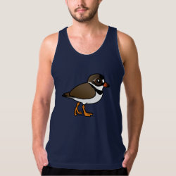 Semipalmated Plover Men's American Apparel Fine Jersey Tank Top
