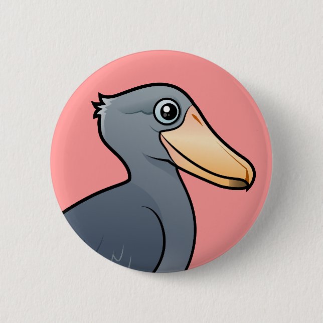 Birdorable Shoebill Button (Front)