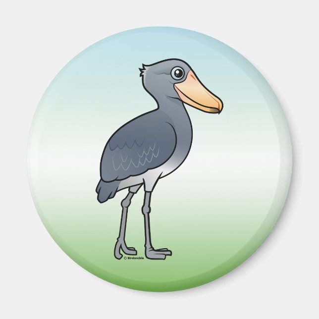 Birdorable Shoebill Magnet (Front)