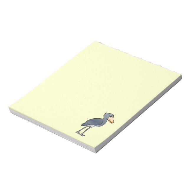 Birdorable Shoebill Notepad (Rotated)