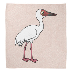 Siberian Crane Bandana
