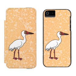 Siberian Crane Incipio Watson™ iPhone 5/5s Wallet Case