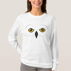 Birdorable Snowy Owl Women's Basic Long Sleeve T-Shirt