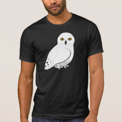 Birdorable Snowy Owl Men's Alternative Apparel Basic Crew Neck T-Shirt