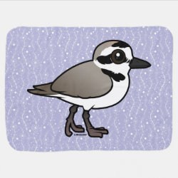 Snowy Plover Baby Blanket