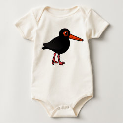 Sooty Oystercatcher Infant Organic Creeper