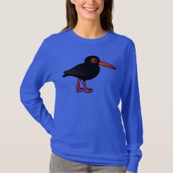Sooty Oystercatcher Women's Basic Long Sleeve T-Shirt