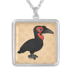 Southern Ground Hornbill Medium Necklace