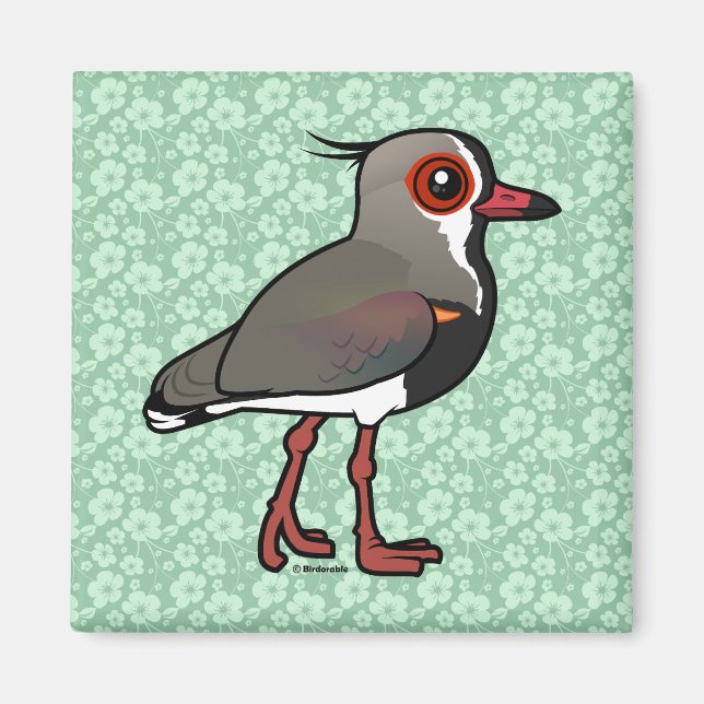 Birdorable Southern Lapwing Magnet (Front)