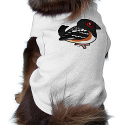Spotted Towhee Dog Sleeveless T-Shirt
