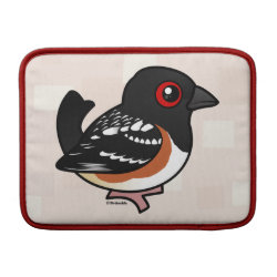 Spotted Towhee Macbook Air Sleeve