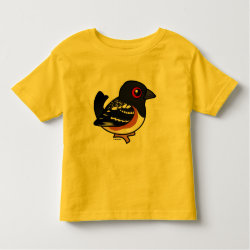 Spotted Towhee Toddler Fine Jersey T-Shirt