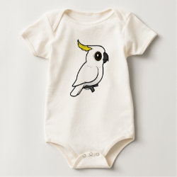 Sulphur-crested Cockatoo crest down Infant Organic Creeper