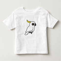 Sulphur-crested Cockatoo crest down Toddler Fine Jersey T-Shirt