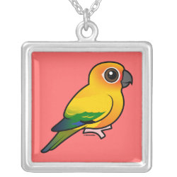 Birdorable Sun Parakeet Large Necklace