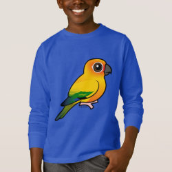 Birdorable Sun Parakeet Kids' Basic Long Sleeve T-Shirt