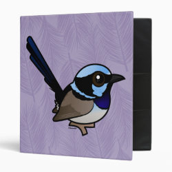 Superb Fairywren Avery Signature Binder 8.5x11