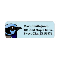 Superb Fairywren Return Label