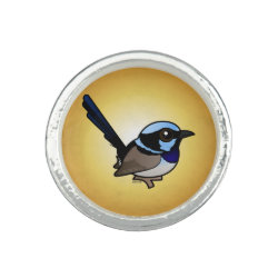 Superb Fairywren Round Ring
