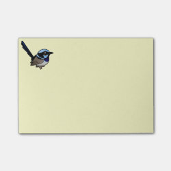 Superb Fairywren Post-it Notes