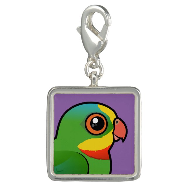 Birdorable Superb Parrot Charm (Front)