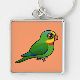 Birdorable Superb Parrot Keychain