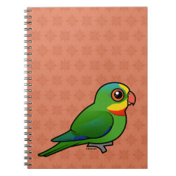 Superb Parrot Photo Notebook (6.5