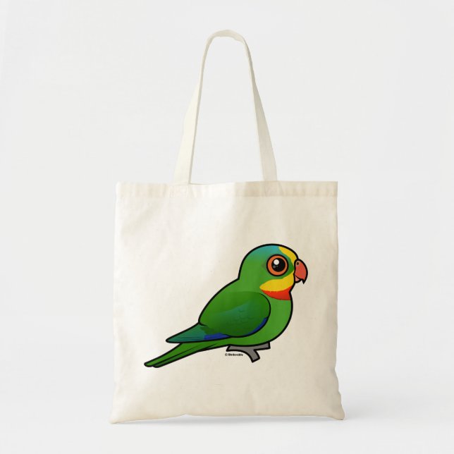 Birdorable Superb Parrot Tote Bag (Front)