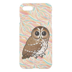 Tawny Owl Uncommon iPhone 7 Clearly™ Deflector Case