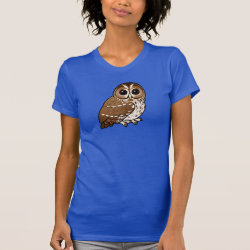 Tawny Owl Women's American Apparel Fine Jersey Short Sleeve T-Shirt