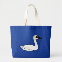 Trumpeter Swan Jumbo Tote Bag