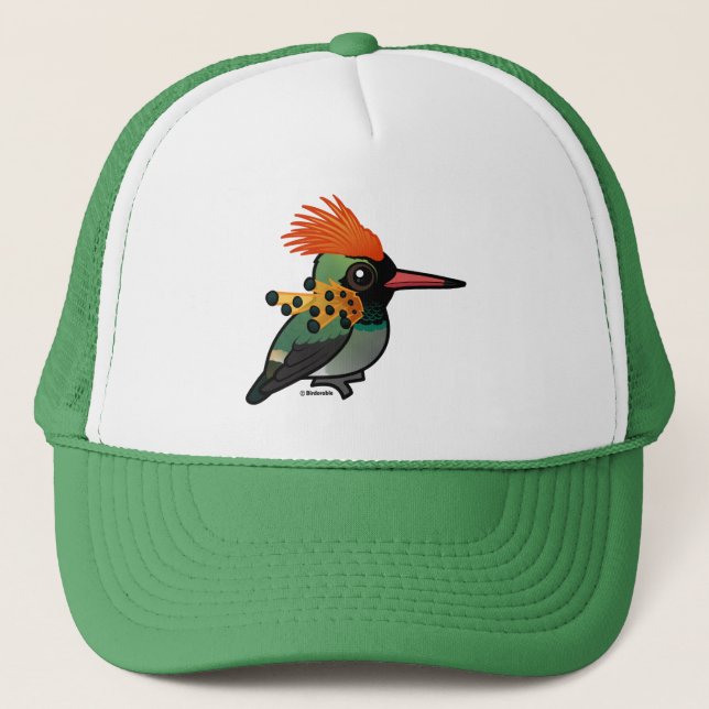 Birdorable Tufted Coquette Trucker Hat (Front)