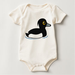 Swimming Tufted Duck Infant Organic Creeper