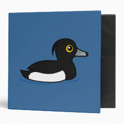 Swimming Tufted Duck Avery Signature Binder 8.5x11