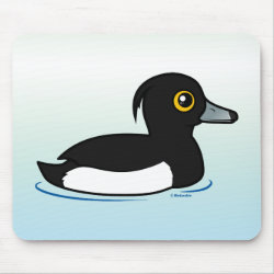 Swimming Tufted Duck Mousepad