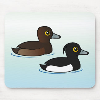 Birdorable Tufted Duck pair Mouse Pad
