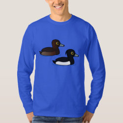 Tufted Duck Pair Men's Basic Long Sleeve T-Shirt