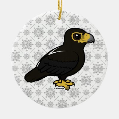 Birdorable Verreaux’s Eagle Ceramic Ornament