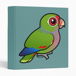 Birdorable Vinaceous Parrot Avery Signature Binder 8.5x11
