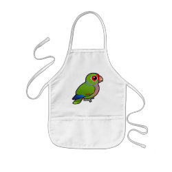 Birdorable Vinaceous Parrot Kid's Apron