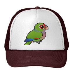 Birdorable Vinaceous Parrot Trucker Hat