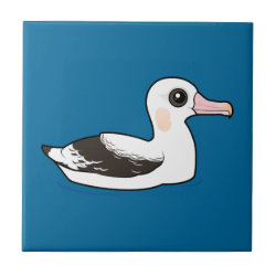 Wandering Albatross Small Ceremic Tile (4.25