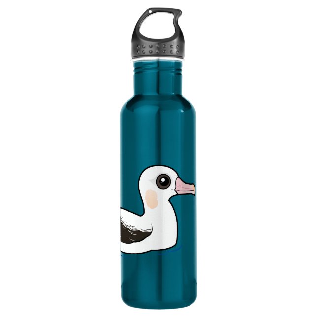 Birdorable Wandering Albatross Water Bottle (Front)