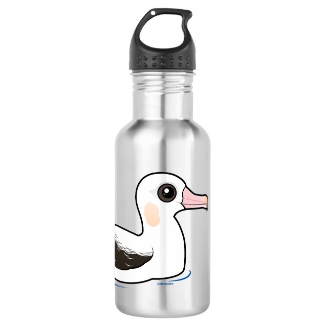 Birdorable Wandering Albatross Water Bottle (Front)