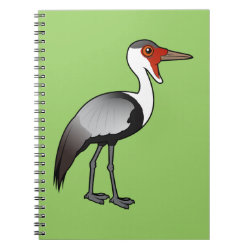 Wattled Crane Photo Notebook (6.5
