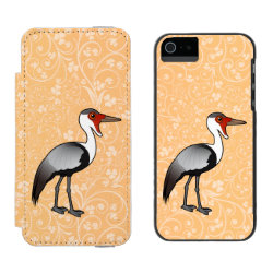 Wattled Crane Incipio Watson™ iPhone 5/5s Wallet Case