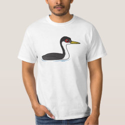Birdorable Western Grebe Men's Crew Value T-Shirt